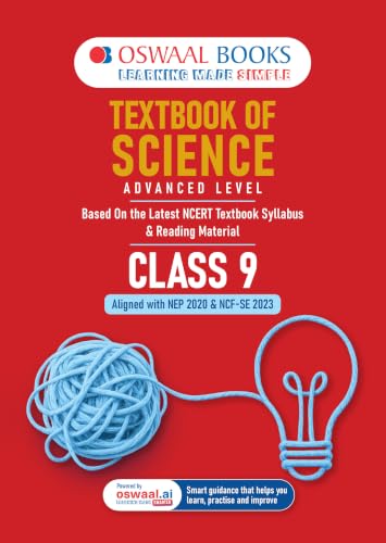 Image of Oswaal Textbook of Science | Advanced Level | Class 9 | Based on CBSE Syllabus & Reading Material | Aligned with NEP 2020 & NCF-SE 2023 | With Oswaal AI