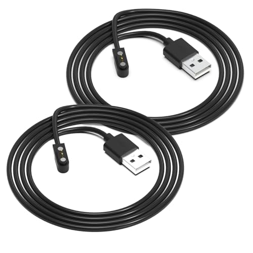 Msvueioe [2-Pack] Charger Compatible with Pebblebee Tracker Universal Tag & Tracker, 2FT Replacement USB Charging Magnetic Cable Cord by Msvueioe - Used condition - US$8.09
