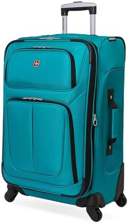 SWISSGEAR Sion Softside Expandable Spinner Luggage Durable Lightw...