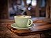 APS 16016 Taza Cappuccino verde Ø 15,5 cm Imagen de APS 16016 Taza Cappuccino verde Ø 15,5 cm