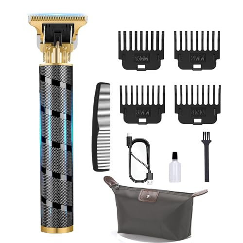 Cordless Beard Trimmer,Hair Clippers & Hair Trimmer for Men,Rechargeable t Blade Trimmer for Detailing & Outlining, Electric Trimmer for Haircut,Gifts for Men