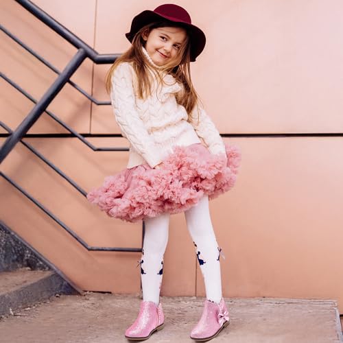 Image of Dufannie Girls Ankle Boots Girls Booties Toddler Little Big Kids Fall Boot