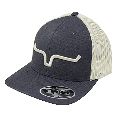 Image of Kimes Ranch Men's Indigo Upgrade Weekly Mesh-Back Trucker Cap