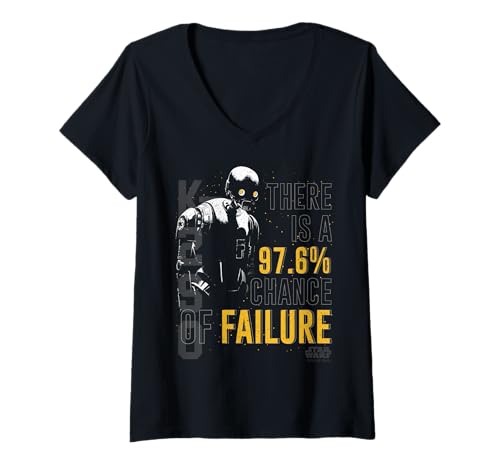 T-shirt Star Wars Rogue One K-2SO coupe ajustée pour en finir avec les hauts amples