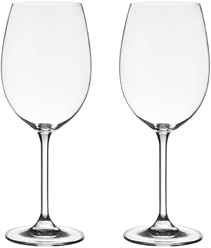 2 Taças de Cristal Para Vinho Tinto 450 ml Gastro/colibri Bohemia