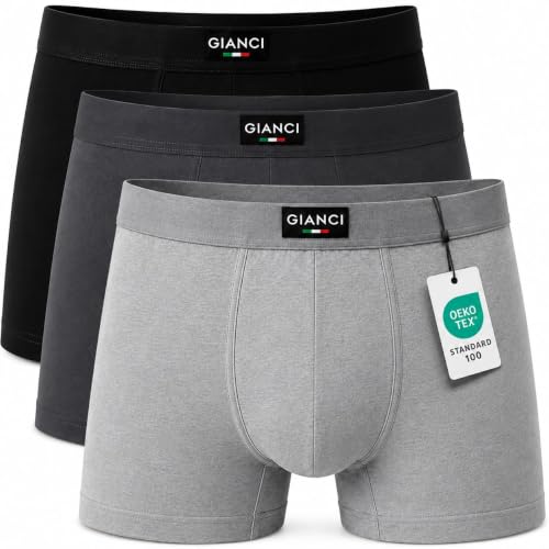 Image of 3 Pairs Mens Boxers Shorts Multipack | Breathable Cotton Boxer Shorts for Men with No Itchy Label | Soft & Flexible Mens Underwear | Moisture Wicking, Skin-Friendly Perfect for Daily Use & Sports