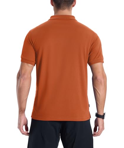 ZITY Polo Shirts for Men Short Sleeve Summer Moisture Wicking Causal Collared Golf Tennis T-Shirt3