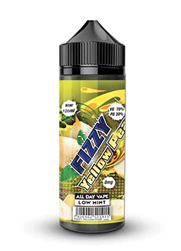Yellow Pear (100ml) Plus e Liquid by Fizzy Juice Nikotinfrei