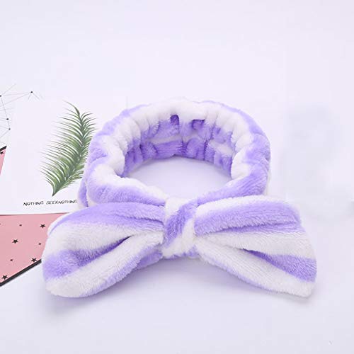 Head-Hairband-Band-Ladies-Accessories-Cute-Elastic-Hair-Women-Bow-Knot-Bandeau-Cravate-Homme-Noir-F-One-Size