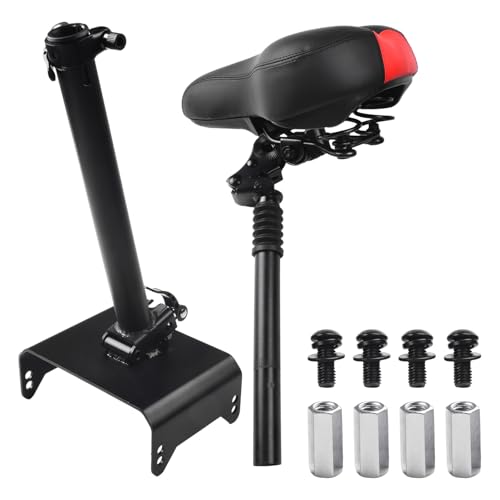 Sillín de asiento para patinete eléctrico, altura ajustable, construcción de acero para Ninebot F20/F25/F30/F40