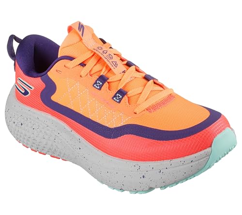 Skechers Go Run Supersonic Max all Terrain, Scarpe da Ginnastica Donna, Corallo, 37 EU