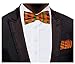 Dupsie's Kente African Print Bow Tie for Men (2XL, Multicolor)