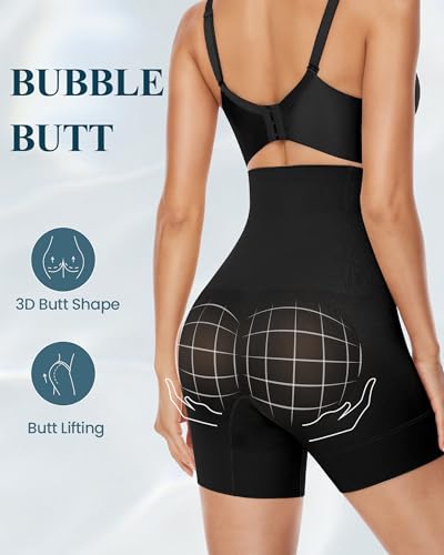 Tummy Control Shorts for Women High Waist Body Shaper Boyshorts Butt Lifting Shapewear Soft Seamless Thigh Slimmer2