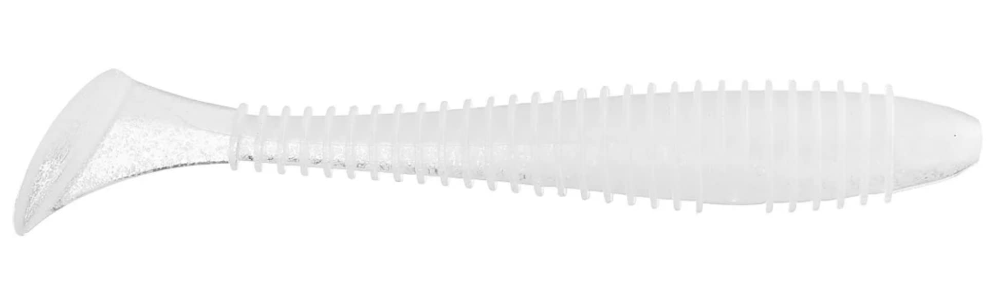 Keitech FS38458 Fat Swing Impact French Pearl, 3.8" — image 1