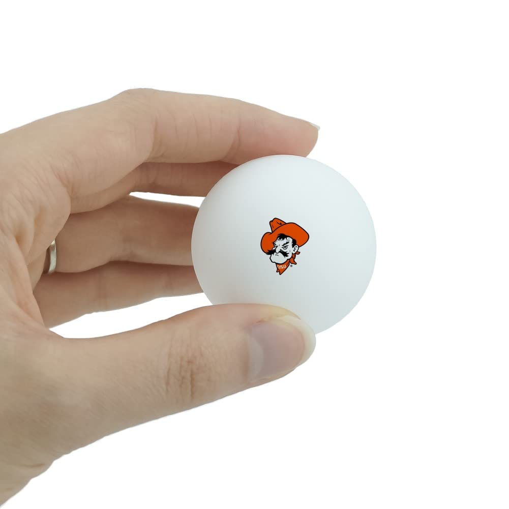 GRAPHICS & MORE Oklahoma State University Secondary Logo Novelty Table Tennis Ping Pong Ball 3 Pack