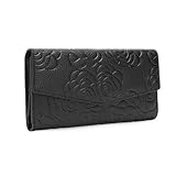 Cadeau idéal : notre portefeuille vintage pour femme est adapté à de nombreuses occasions telles que les fêtes, le shopping, les voyages, etc., et peut répondre à presque tous vos besoins de rangement. Ce porte-cartes pour femmes peut être un cadeau idéal pour toute occasion : Noël, Saint-Valentin, anniversaire, fête des mères ou autres fêtes