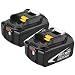 Produktbild 2Stück 5.0Ah Ersatzakku für 18V Akku BL1850B BL1850 BL1860B BL1860 BL1840B BL1840 BL1830 BL1835 BL1845 194204-5 LXT-400 mit LED Indikator