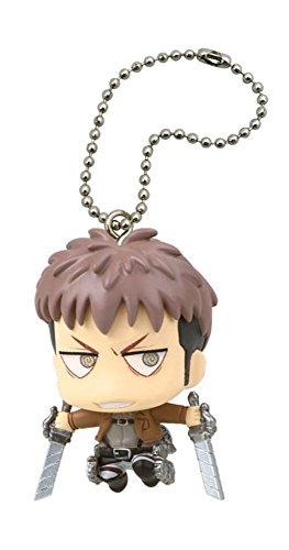 Toy Zany Attack on Titan Chimi Chara Mascot Figur Schlüsselanhänger 2 - Jean Kirstein