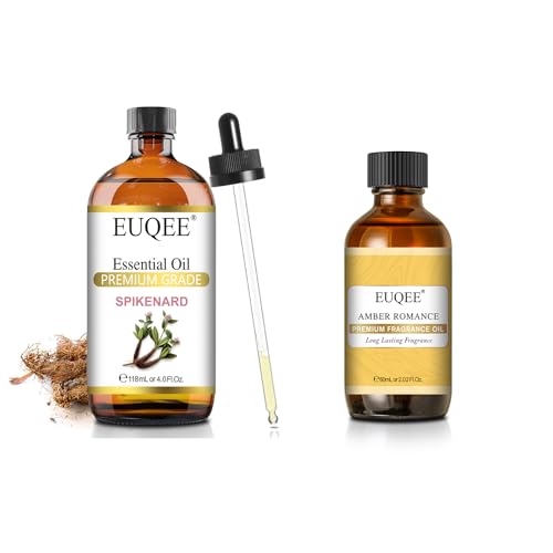 Aceite Esencial Spikenard EUQEE 118ml + Aceite Aromático Amber 60ml miniatura 1