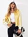 Zeagoo Women's Classic Solid Striped Biker Jacket Zip Up Fashion Bomber Jacket Coat Gold XX-Large