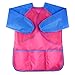 Kuuqa Grembiule per Pittura Bambini Manica Lunga 3 Comode Tasche (Vernici e spazzole non inclusi)