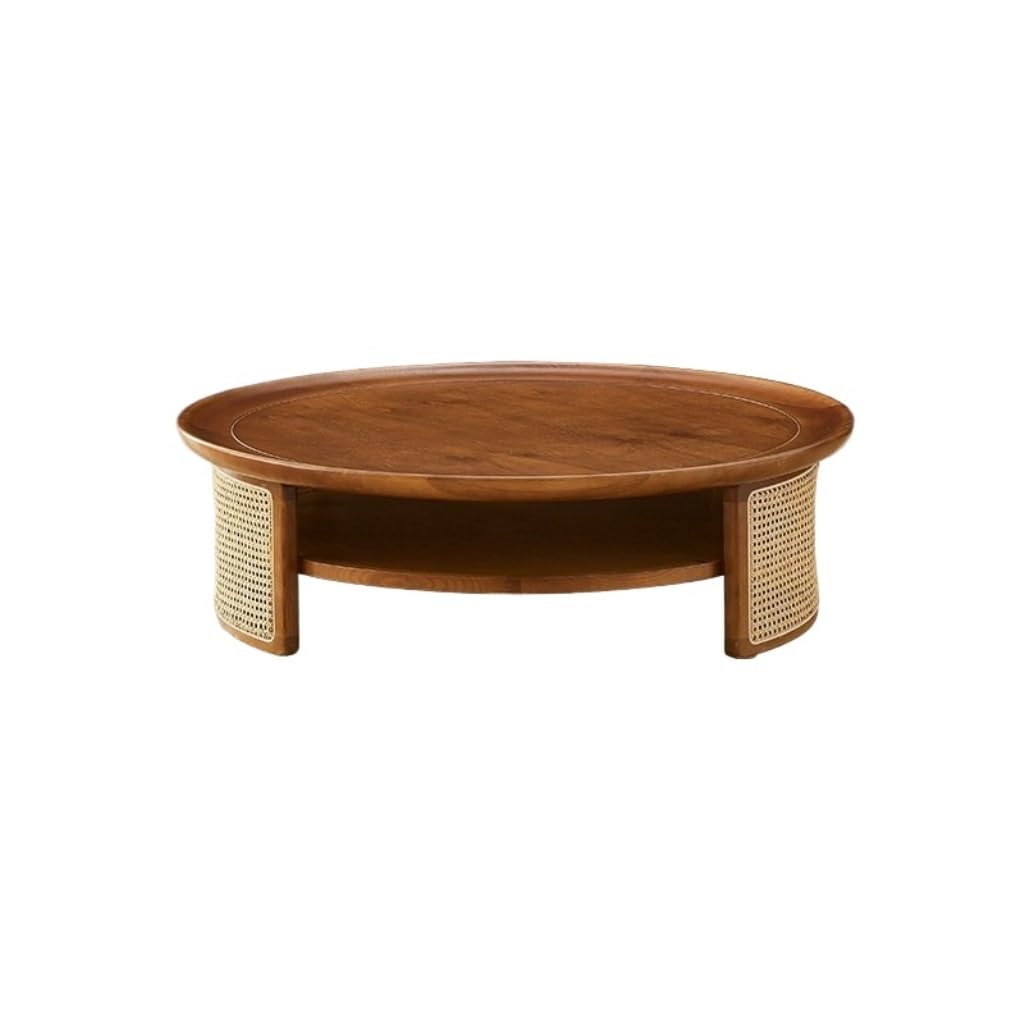 Amazon.com: BABETRUE Coffee Table Japanese Style Solid Wood