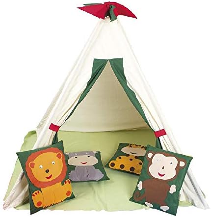 Kit Oca Cabana Divertida com Almofadas - Tecido - Colorido - 3145...