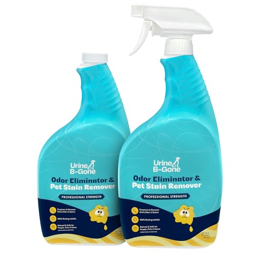 Image of Urine B-Gone Enzyme Cleaner for Pet & Human Urine, Original, 32 oz, 2-Pack