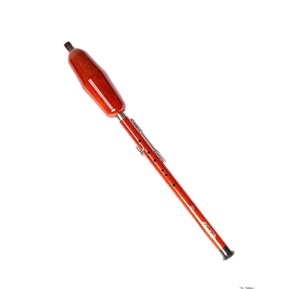 Bawu Verticale A Tubo Singolo, Strumento A Fiato in Palissandro, Include Custodia,Add 5 key,F#