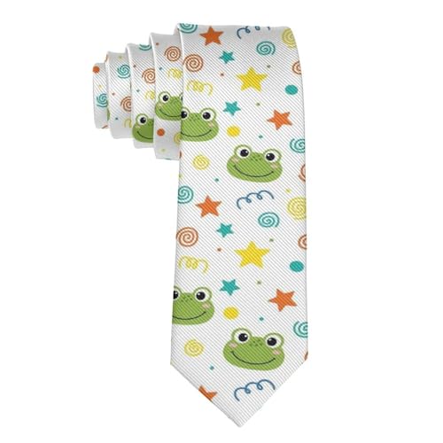 Men & Boys Elegant Paisley Necktie - 3D Pattern Print Slim Tie for Groomsmen