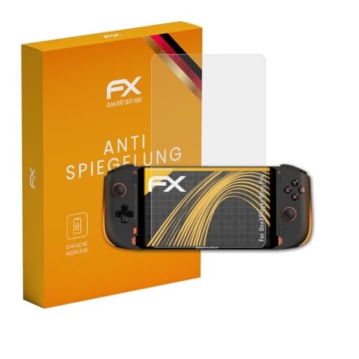 atFoliX Película Protectora compatible con OneXPlayer Mini Pro Lámina Protectora de Pantalla, antirreflejos y amortiguadores FX Protector Película (3X)