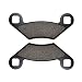 Produktbild AHL Vorne/Hinten Bremsbeläge für Polaris Sportsman 500 4x4 HO 2001-2012 / Polaris Predator 500 2003-2007 / Polaris Ranger 500 6x6 1999 / Polaris RZR 800 EFI LE/EPS 2012-2013