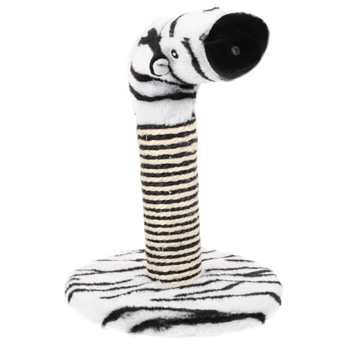 BESPORTBLE ねこクライミングフレーム ポール かわいいスクラッチ ワーマー ぬいぐるみ猫爪とぎ 子猫のおもちゃ 耐摩耗性子猫引っ掻き器 フロアスクラッチ 木に登る猫 サイザルロープ