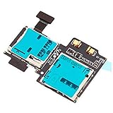 placa samsung s4 mini duos  Flex Lector Tarjeta Sim Micro SD Reparacion para Samsung Galaxy S4 i9500 Cable