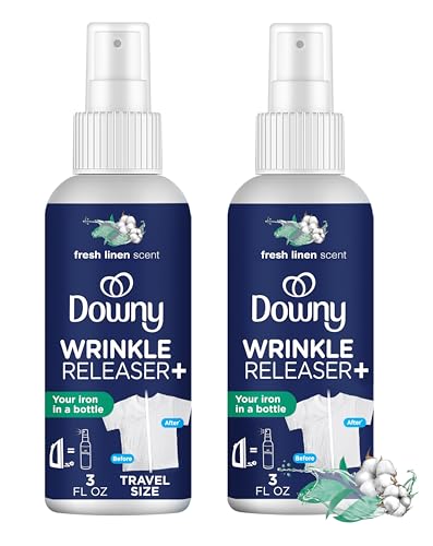 Downy Wrinkle Releaser Spray All In One Wrinkle Release Spray Travel Size,...
