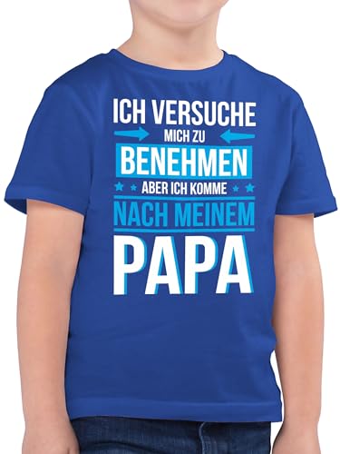 Kinder T-Shirt Jungen - Statement Sprüche - Ich versuche Mich zu benehmen...