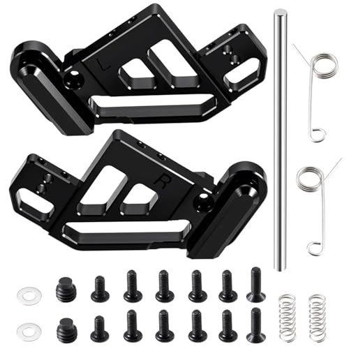 Kit suspension essieu arrière Tamiya 57409 en alu haute précision pour Lunch Box 1/12