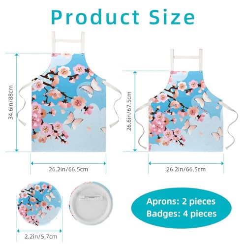 Tablier de cuisine avec broches pour nettoyage maison et restaurant - 2