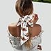 FYQZVI Thanksgiving Day Purse Scarf Handbags For Women Scarfs Bags Band Hair Neck Scarves Silky Long Thin Satin Headscarf Fashion