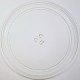 Mikrowellenteller / Drehteller / Glasteller für Mikrowelle # ersetzt Severin Mikrowellenteller # Durchmesser Ø 32,5 cm / 325 mm # Ersatzteller # Ersatzteil für die Mikrowelle # Ersatz-Drehteller # OHNE Drehring # OHNE Drehkreuz # OHNE Mitnehmer