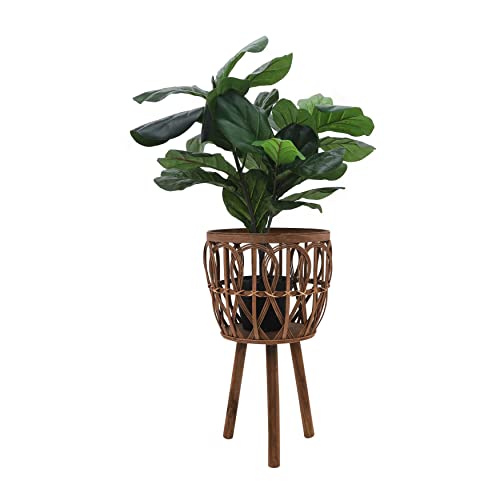 Sagebrook Home 17139 20 Inch/23 Inch/26 Inch Set Of 3 Bamboo Wood Planters thumb #2