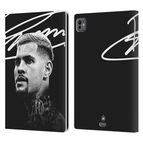 Étui Newcastle United FC Bruno Guimarães pour iPad Pro 11 M4 Coque Protection Cuir
