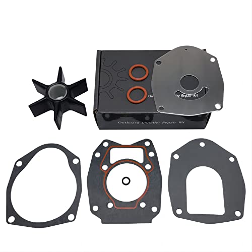 UanofCn 18-3214 Water Pump Impeller Kit for Mercury Mariner Outboard 40-120 HP and Honda BF75 BF90 (1996-1998) 19021-ZW1-003 47-43026Q06 8M0100526