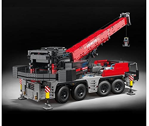 BlueBrixx YC-22003 Marke Happy Build – Autokran aus Klemmbausteinen mit 4885 Bauelementen. Kompatibel mit Lego… – Bild 4