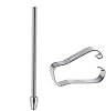 1set S Pen Nibs Replacement Touch Stylus Tips for Samsung Galaxy S24 Ultra S23 Ultra Note10 Note 20 Tab S9 Tab S8 Tab S7 S7FE Tab S6 Tab S6 LITE Stylus S Pen Metal Nib with Removal Tweezers 5 Nib
