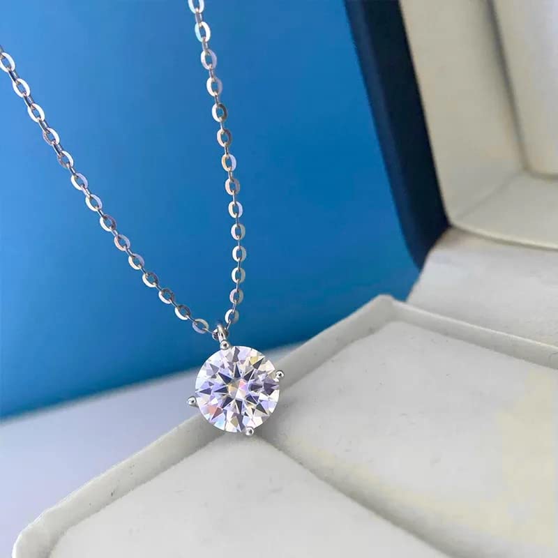 Collier moissanite en argent sterling le cadeau de joaillerie idéal - 3