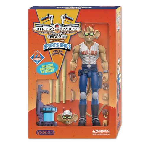 Biker Mice from Mars: The Sports Bro’s Throttle Previews Exclusive Action Figure