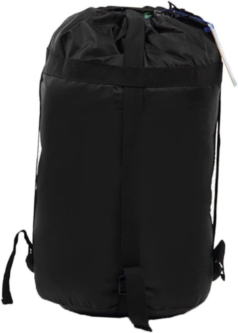 KOMBIUDA Black Travel Backpack Compression Bag for Sleeping Bag Travel Backpack for Kids Waterproof Travel