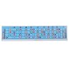 Bass Guitar Fretboard Note Chart Color Coded Quick Learning 4 String Bass Scale Chart