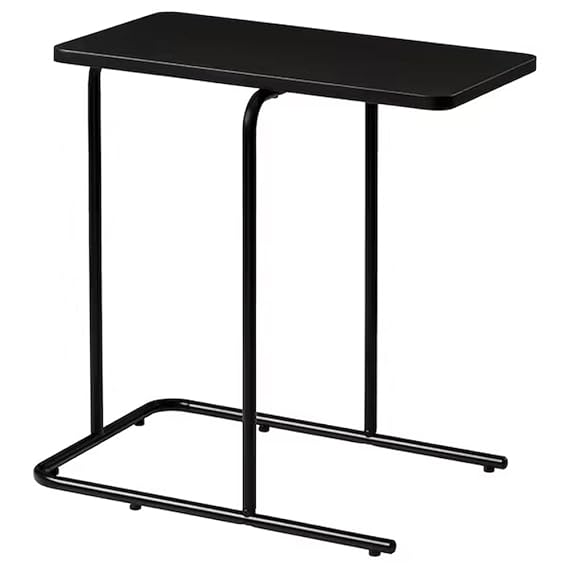 Ikea Metal Steel Powder Coated Side Table ( Black , 15 X 10 X 5 cm , LX ...